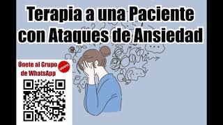 Terapia a una persona con ataques de ansiedad