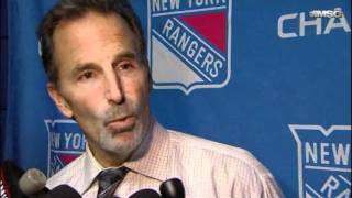 October 22 2011 John Tortorella Post Game