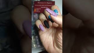 ongles gel foil "Martine'S ongles Colmar"