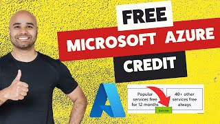 How to get a Free Azure subscription credit?!