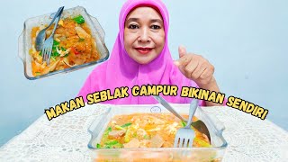 Seblak Campur kerupuk kwitiau.baso.sosis.telor.sawi.cabe menu buka puasa‼️rasa top markotop