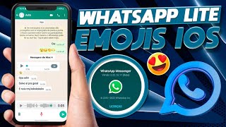 SAIU! NOVO WHATSAPP LITE COM REAÇÕES DE EMOJIS 2022