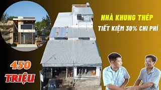 Khám Phá Những Lợi Ích Đột Phá Của Nhà Khung Thép: Tối Ưu Không Gian & Giảm 30% Chi Phí Xây Dựng