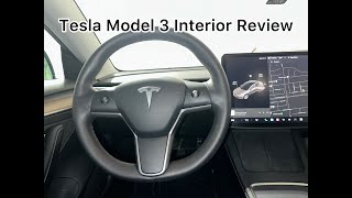 Tesla Model 3 Long Range Interior Review