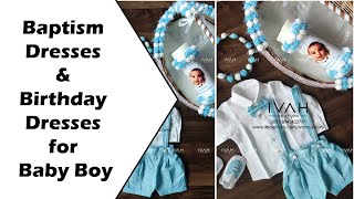 Baptism Dress and Birthday Dress for Baby Boy / Baptism Set for Baby Boy / Baptism Set in Kerala