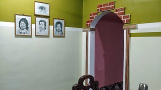 Dinning room makeover with Asian paint | Kitchen Garden 7821 | Spirit Island 7828 | Achinta Medhi