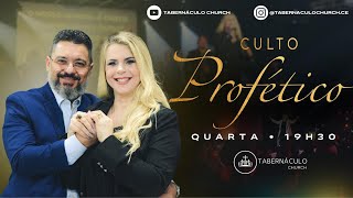 CULTO PROFÉTICO  - 19h30 - 24/07/2024 - QUARTA-FEIRA