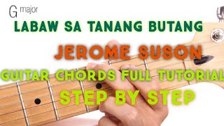 Labaw sa Tanang Butang Jerome Suson Guitar Chords Tutorial Step by Step