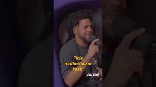 #shorts J. Cole Reacts to His First #1 Record on Billboard w/ Drake