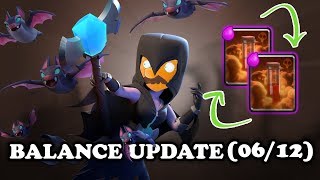 SE DA NERF LA NIGHT WITCH - Noile Update-uri - Clash Royale Romania