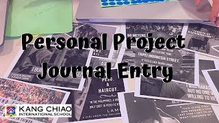 How to Create Personal Project Journal Entry on ManageBac?