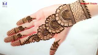 Simple Easy Flower Mehndi Design | Simple Mehndi Designs 2021| Mehndi design @mehnditricks