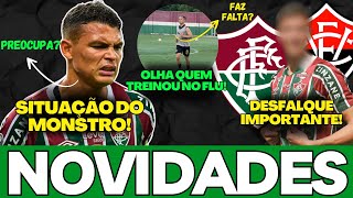 🚨SITUAÇÃO DO MONSTRO O QUE ESTÁ CONTECENDO COM THIAGO SILVA NO FLUMINENSE E MAIS INFORMAÇÕES