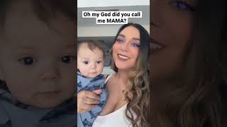 Oh my god did you call me #mama ? #momlife #babiesfirstword  #minivlog #familyvlog #babiesofyoutube