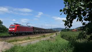 Flix Train (Makro), BR 185, Twindexx und mehr in Weinheim Lützelsachsen