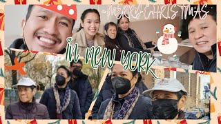 Visiting ma(Nay) Azon during the holidays in NYC | Christmas 2021