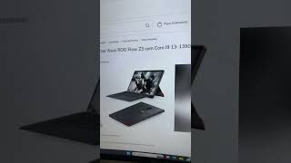 Quem já viu notebook tablet asus rog i9 rtx 4050 pra poucos