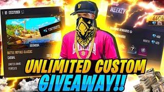 Free Fire MAX Live Giveaway Custom Room  #2BGAMER​​ #FREEFIRELIVE​​ #AJJUBHAILIVE​​ #AS_GAMINGLIVE​