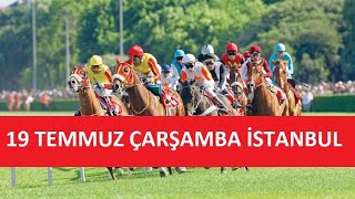 19 TEMMUZ 2023 ÇARŞAMBA İSTANBUL AT YARIŞI TAHMİNLERİ VE YORUMLARI