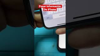 Cómo pasar información de iPhone a otro iPhone .. video completo en https://youtu.be/qw-h7pKLoqg