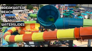 Awesome Waterslides at Breakwater Beach, Seaside Heights NJ