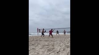 treino de beach tennis