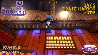 Twitch Livestream| Mooning + Pirate Harbor Hype (Rumble Fighter Unleashed)