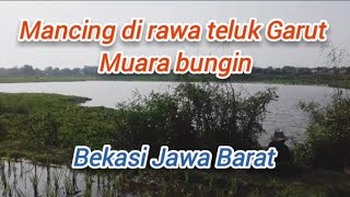 mancing di rawa teluk Garut muara bungin Bekasi Jawa Barat