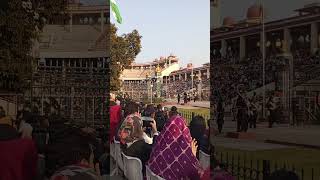 Border ceremony between Wagah(PK) and Attari (IN)