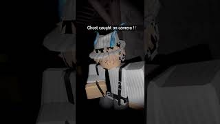 Ghost caught on camera | #shorts   #shorts  #roblox   #memes