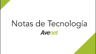 Notas de tecnología