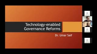 IT enabled Governance Reforms in Pakistan by Dr. Umar Saif