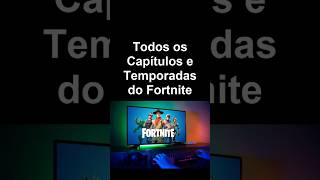 Parte1 Capítulos e Temporadas do jogo Fortnite #Fortnite #jogosonline #jogosfortnite