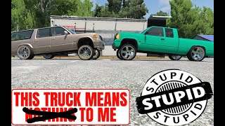 BeamNG.DRIVE - Squatted Trucks....🤮