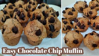 Easy Chocolate Chip Muffin | Herbert Bracero