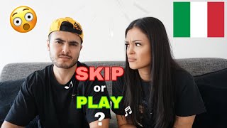 FIRST SKIP?? 😳  | 🇮🇹 GERMAN siblings REACT to ITALIAN RAP / HIPHOP 🔥| Crystal Mert & Billie Jean