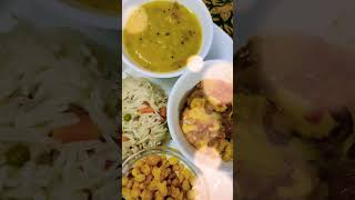 #shorts#Simple North Indian veg thali