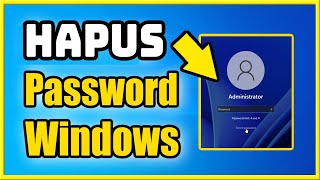 Cara Cepat Hapus (HIlangkan) Password Windows 11