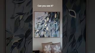 can you see it?