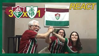 FAMÍLIA TRICOLOR REAGE À 3 FLUMINENSE X 1 AMÉRICA MG - CAMPEONATO BRASILEIRO 2023