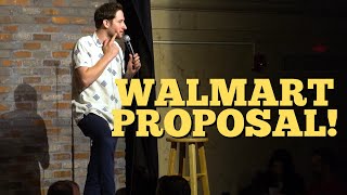 Wal Mart Marriage Proposal