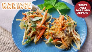 Resep KAKIAGE [Halal], Cara Membuat Bakwan Sayur Ala Jepang