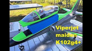 Blackhorse Viperjet maiden flight  7kg dry,  K102g4