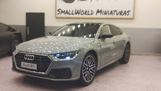 Miniatura Audi A7 Escala 1/24 R$ 249,00 Tamanho:20cm comprimento8cm largura6,2 alturaEspecificações