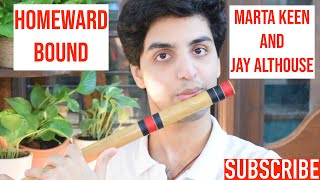 Homeward Bound - Indian Flute and Piano Cover - Marta Keen and Jay Althouse