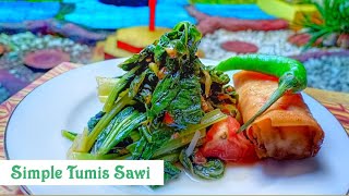 Masakan Enak Sederhana I Resep Tumis Sawi Hijau I Caisim Stir Fry Recipe I Easy Cooking Recipes