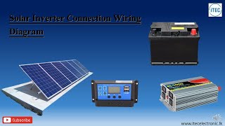 Solar Inverter Connection Wiring Diagrm