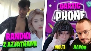 RANDKI Z AZJATKAMI 🥰 I GARTIC PHONE Z XAYOO i MULTIM - RYBSONKICK