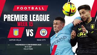 Aston Villa vs Manchester City #premierleague