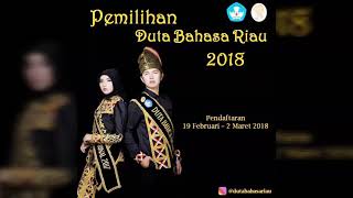 Panitia Pemilihan Duta Bahasa Riau 2018